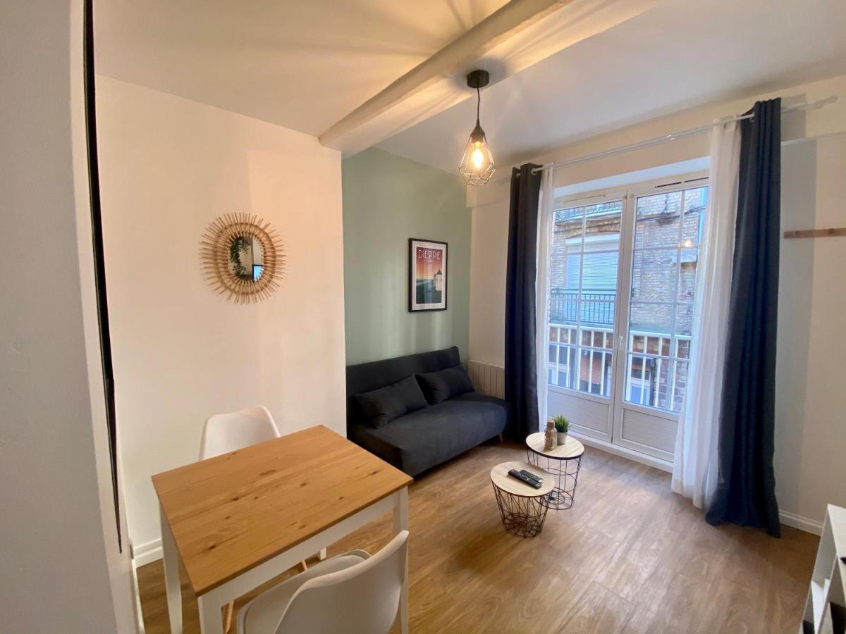 Apartamento La Coquille - Centre Historique Parking Gratuit Dieppe Exterior foto