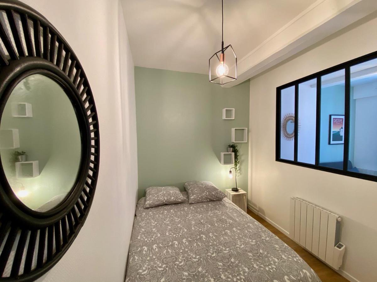 Apartamento La Coquille - Centre Historique Parking Gratuit Dieppe Exterior foto